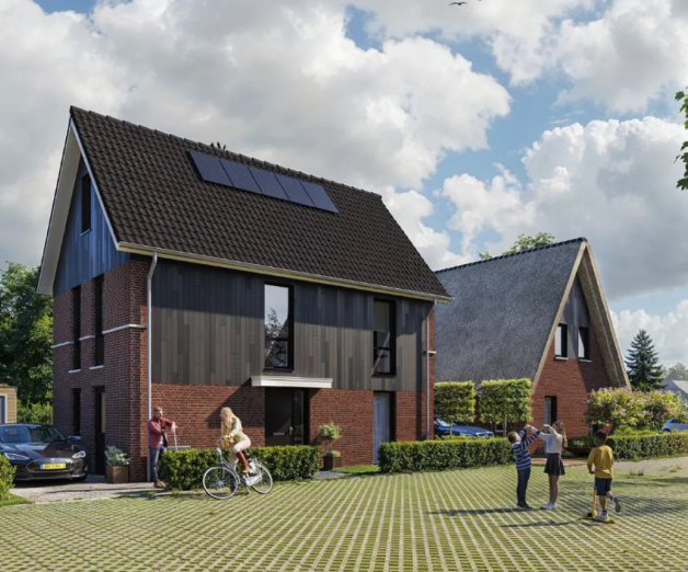 Zes woningen aan het Rozenerf in Schiedam